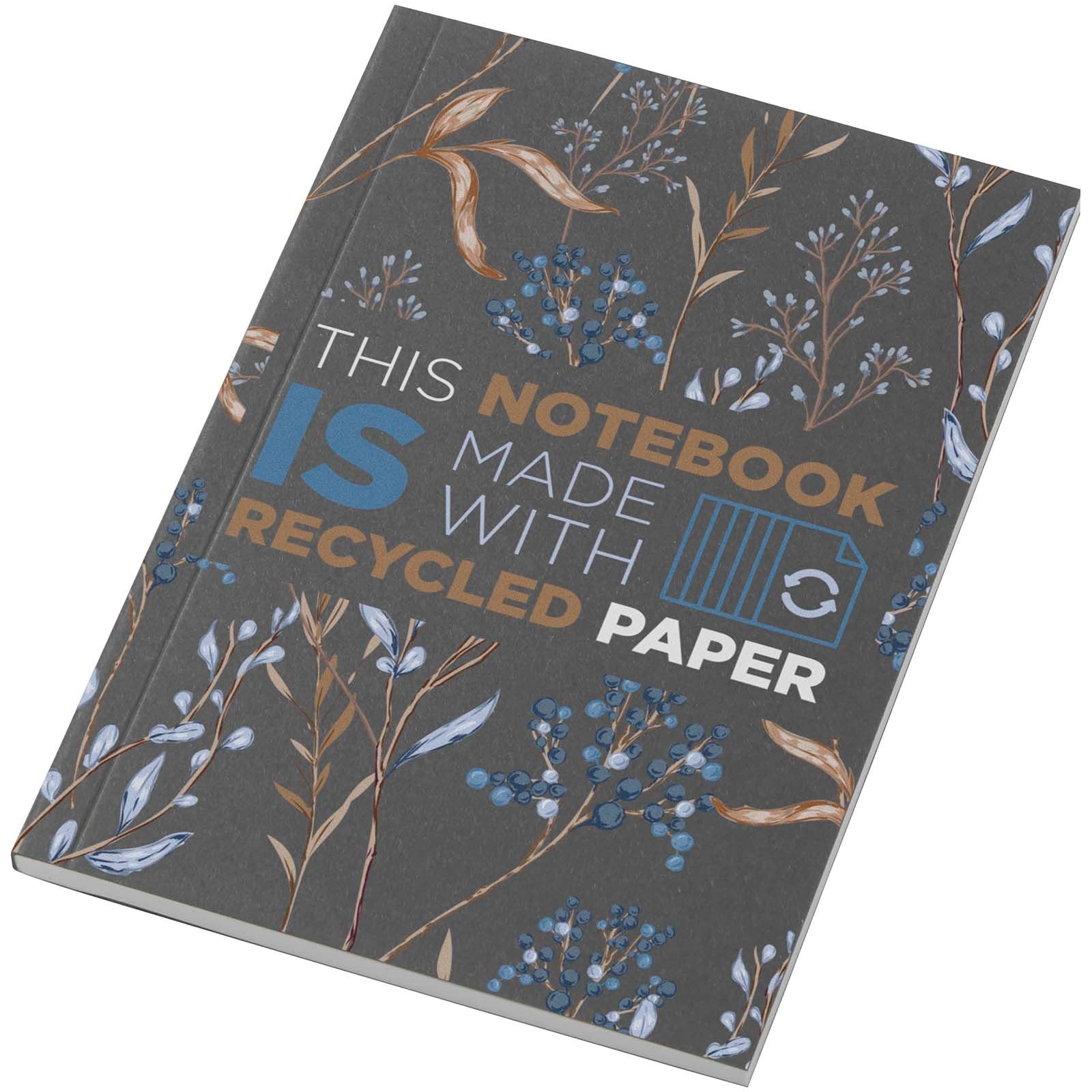 Cahier Novella Austen A6 recyclé à couverture souple de 50 feuilles 3