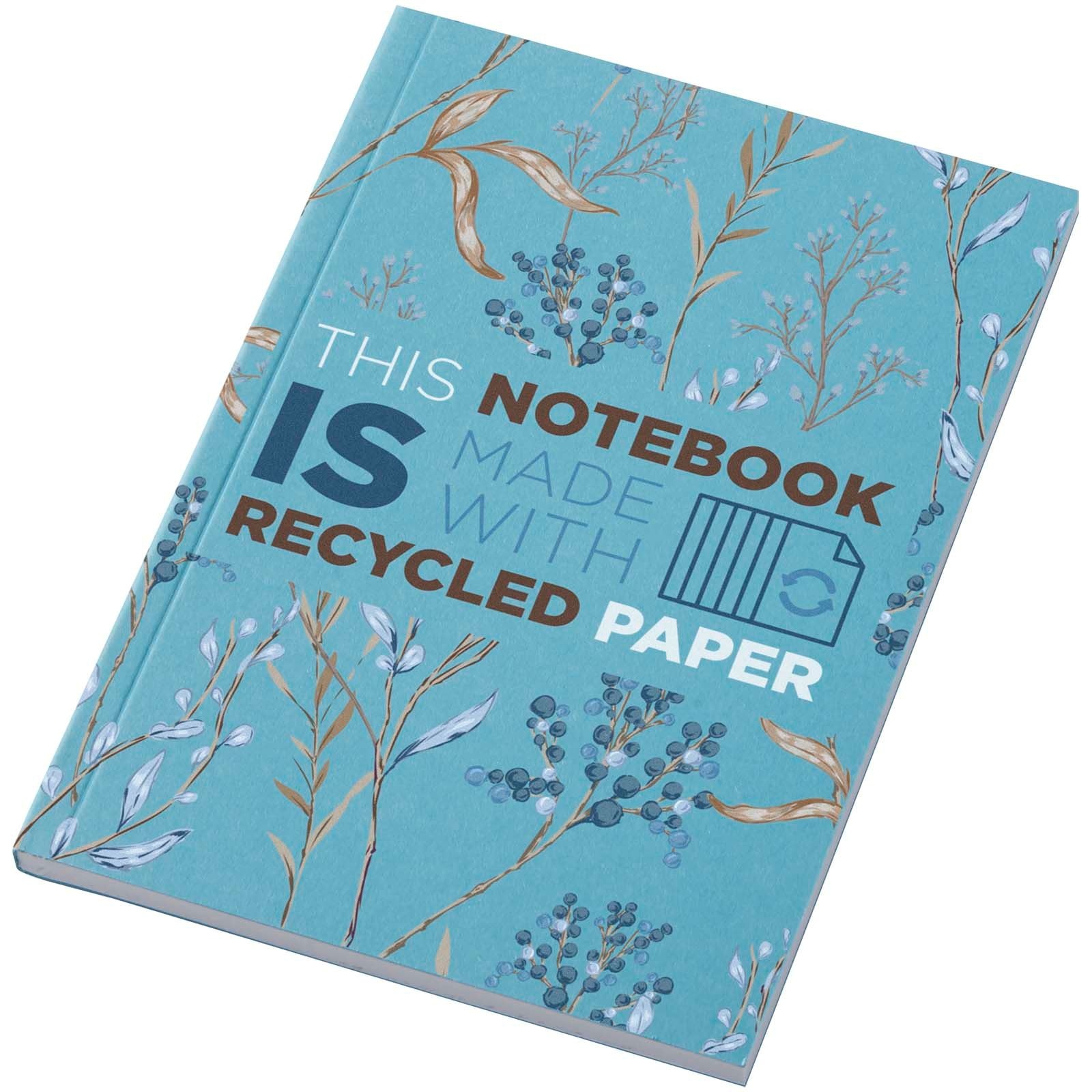 Cahier Novella Austen A6 recyclé à couverture souple de 50 feuilles 2