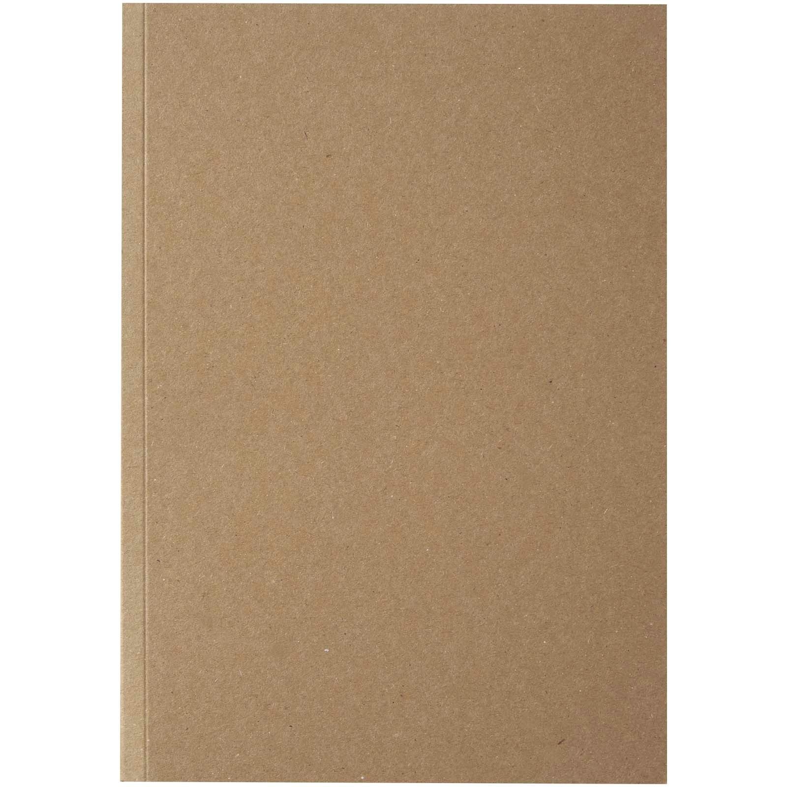 Cahier kraft Novella Austen A5 recyclé à couverture souple de 100 feuilles 3