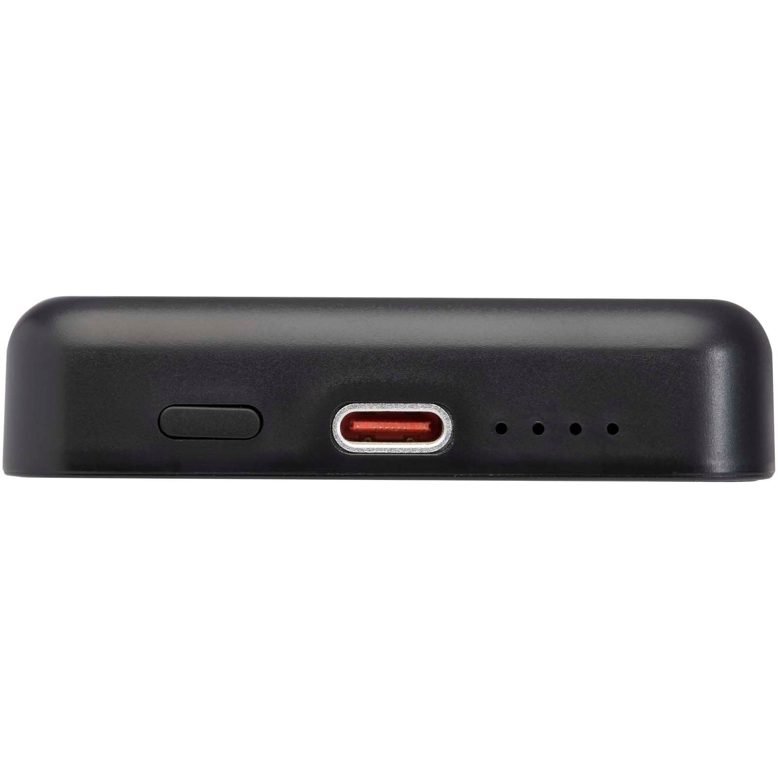 Batterie de secours Acrab magnétique sans fil de 5 000 mAh et 15 W avec PD de 20 W - fabriquée en plastique recyclé 14