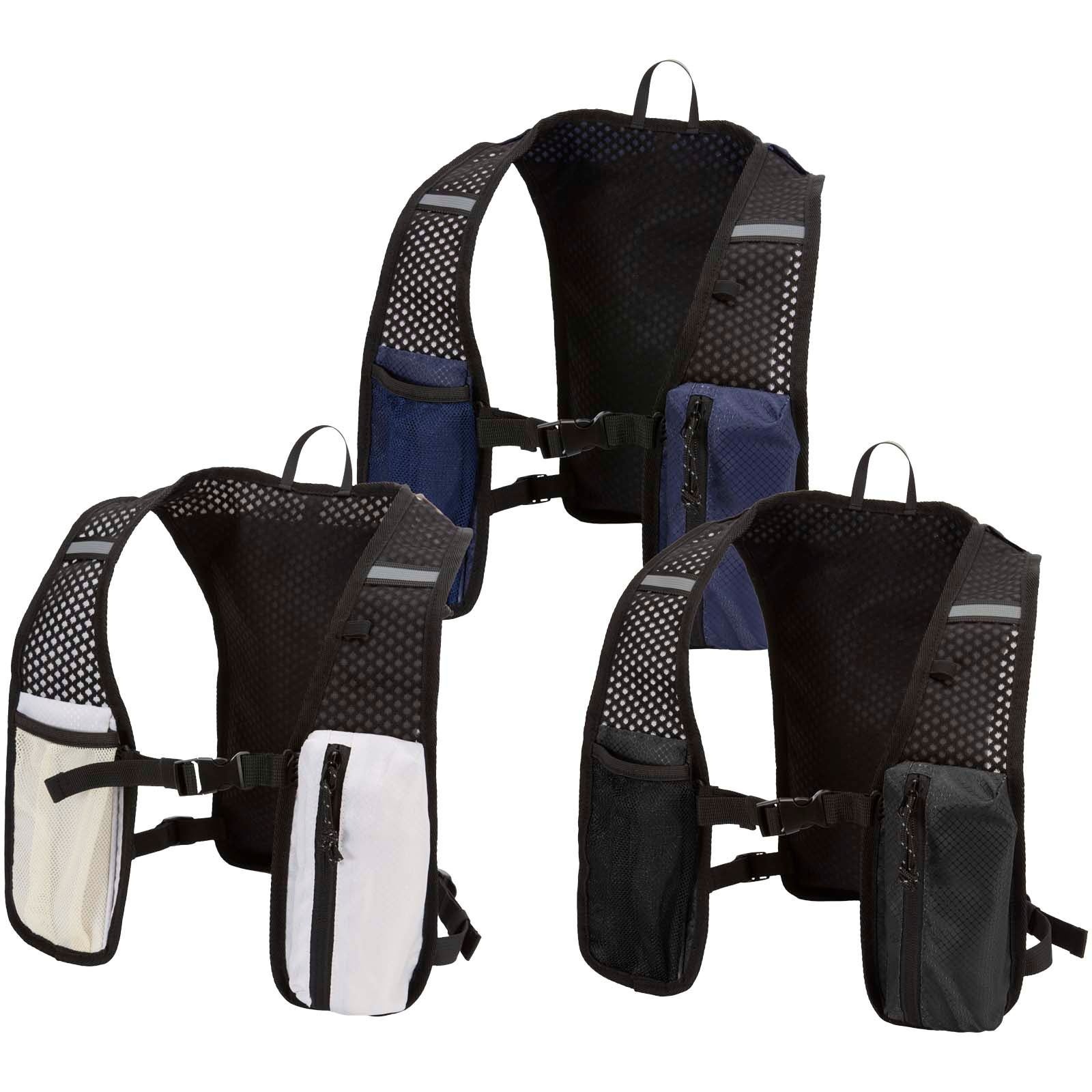 Gilet de course Nomad de 5 L en matériaux recyclés certifiés GRS avec système d’hydratation 21