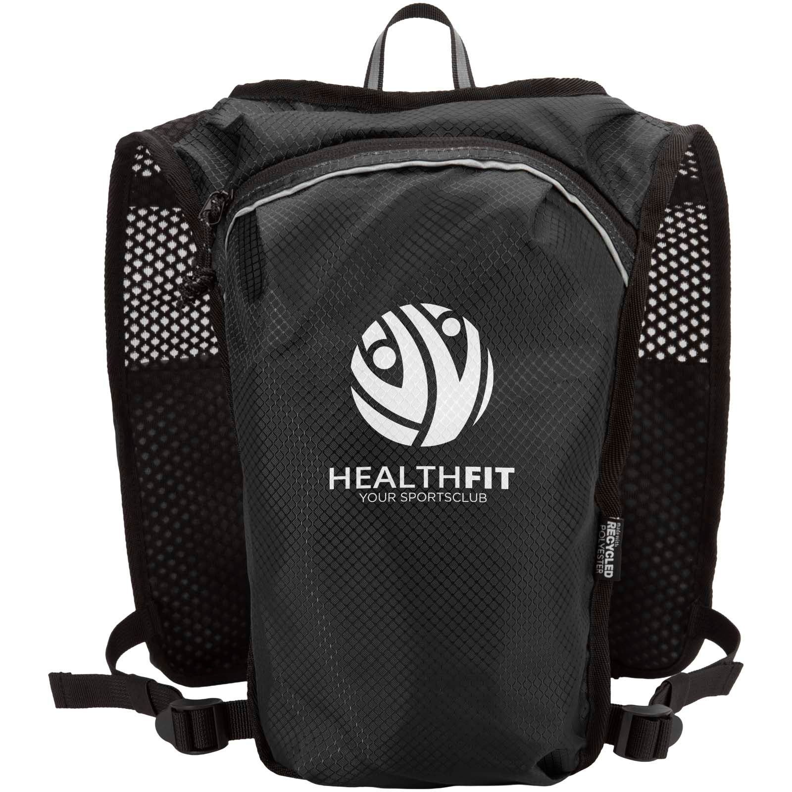 Gilet de course Nomad de 5 L en matériaux recyclés certifiés GRS avec système d’hydratation 8