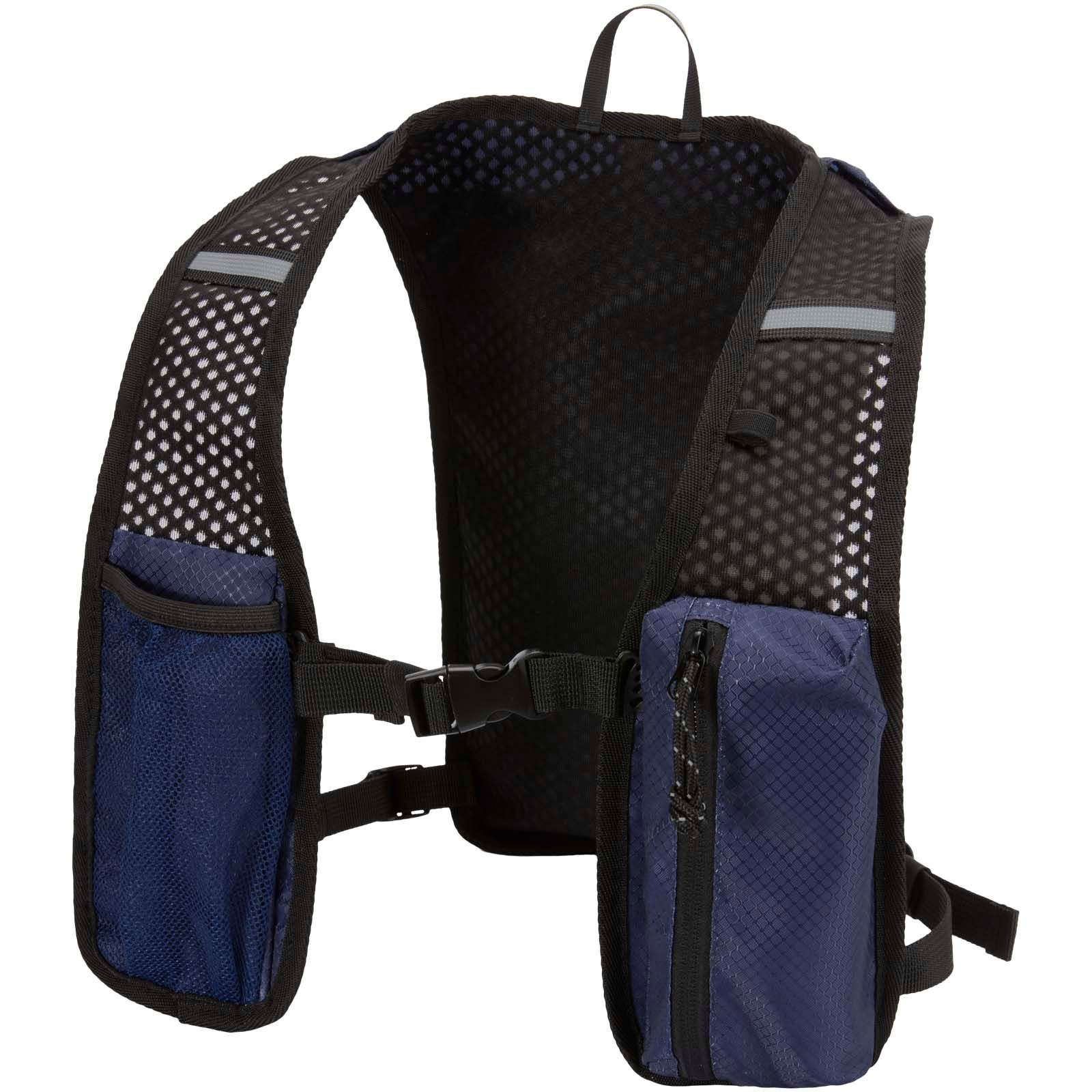Gilet de course Nomad de 5 L en matériaux recyclés certifiés GRS avec système d’hydratation 3