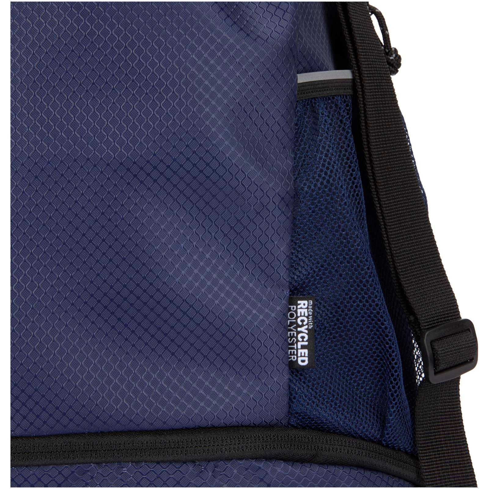 Sac de sport Nomad à cordon en matériaux recyclés certifiés GRS avec compartiment inférieur de 18 L 18
