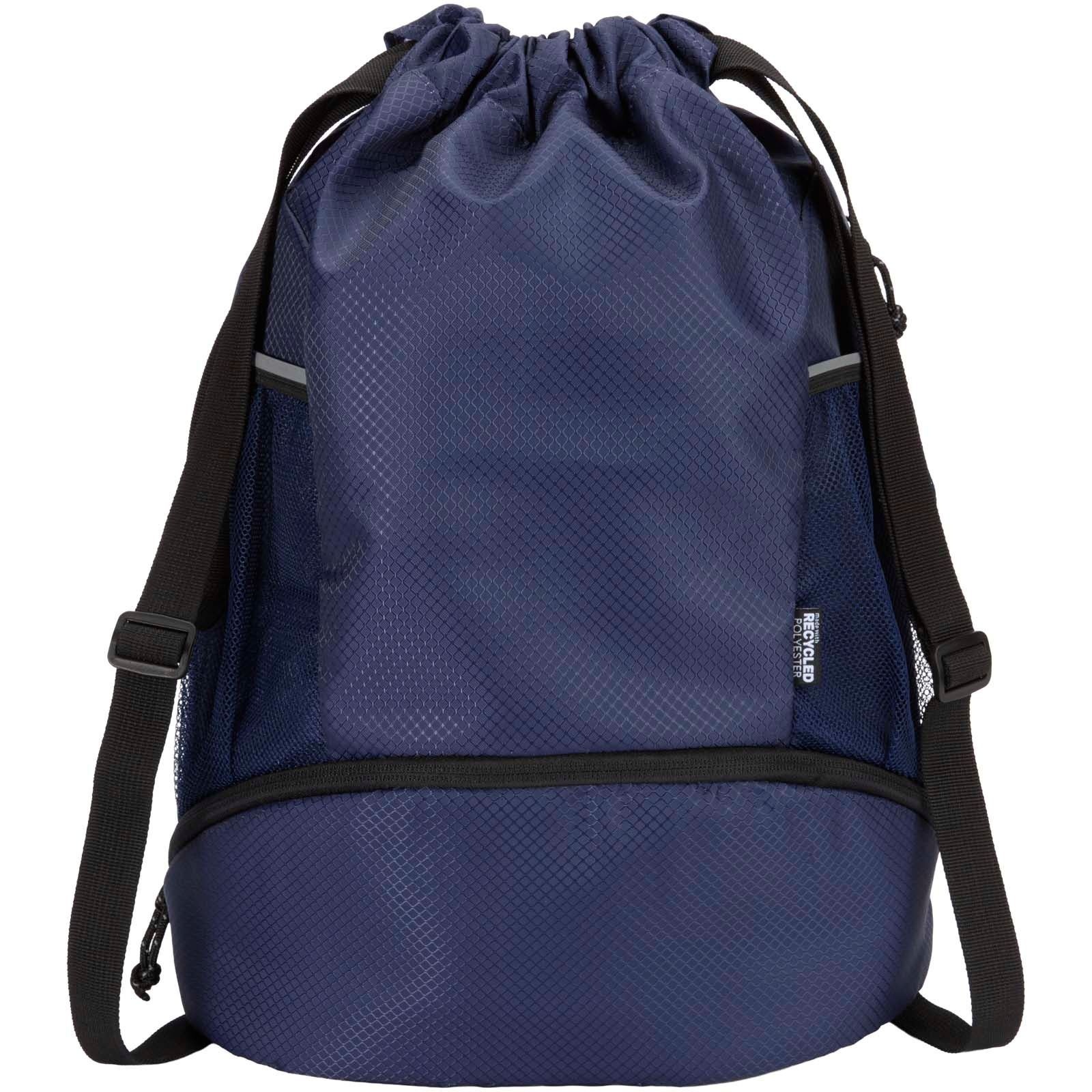 Sac de sport Nomad à cordon en matériaux recyclés certifiés GRS avec compartiment inférieur de 18 L 6
