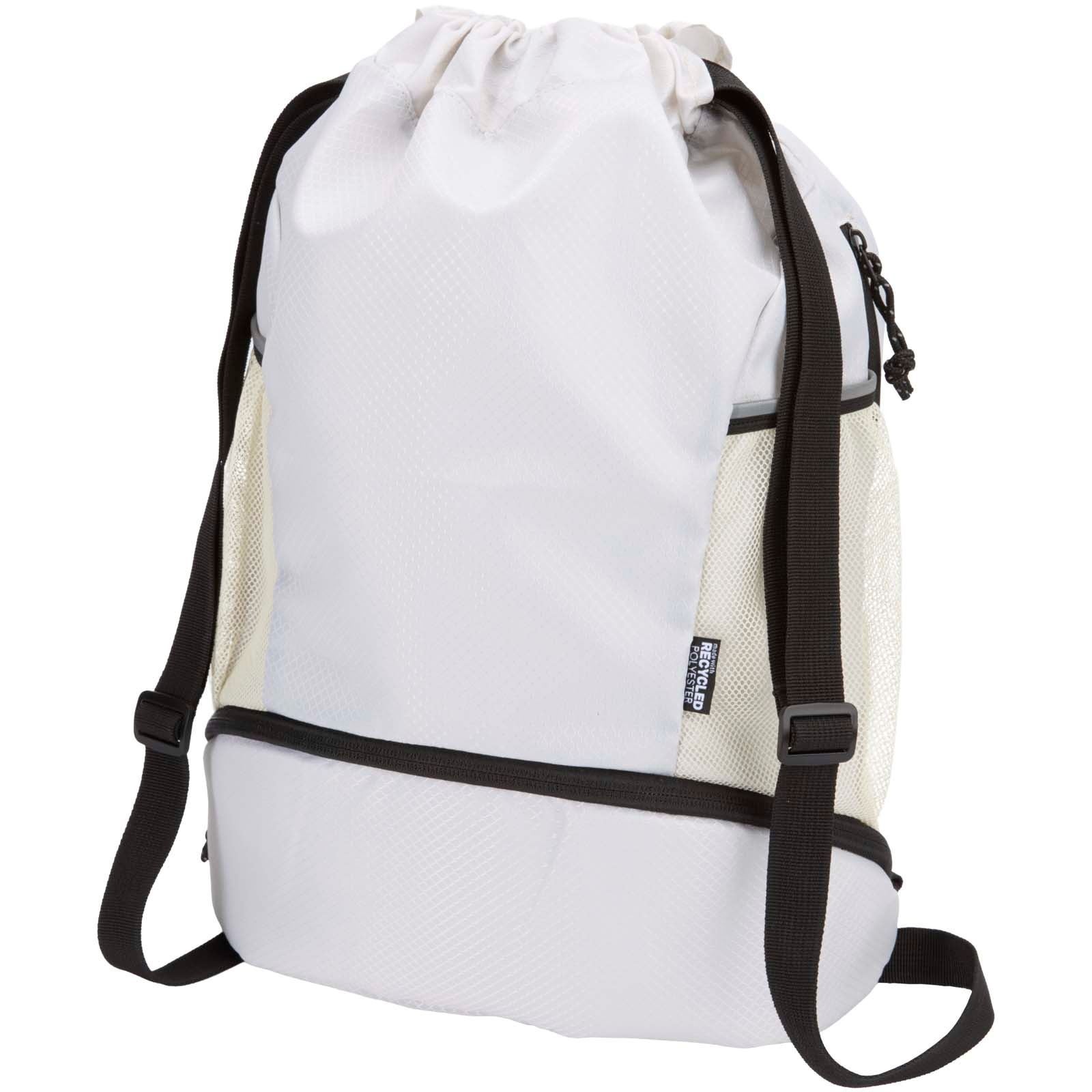 Sac de sport Nomad à cordon en matériaux recyclés certifiés GRS avec compartiment inférieur de 18 L 4