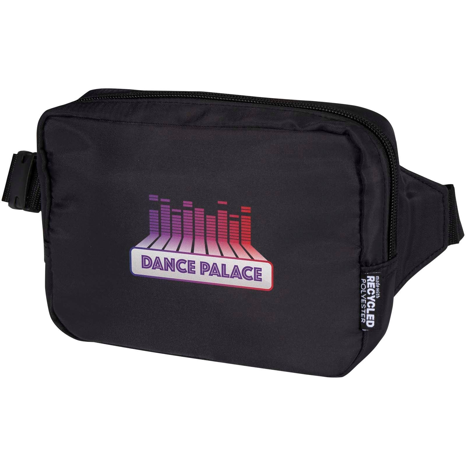 Sac bandoulière de voyage Trip Aware™ de 1 L en matériaux recyclés 8