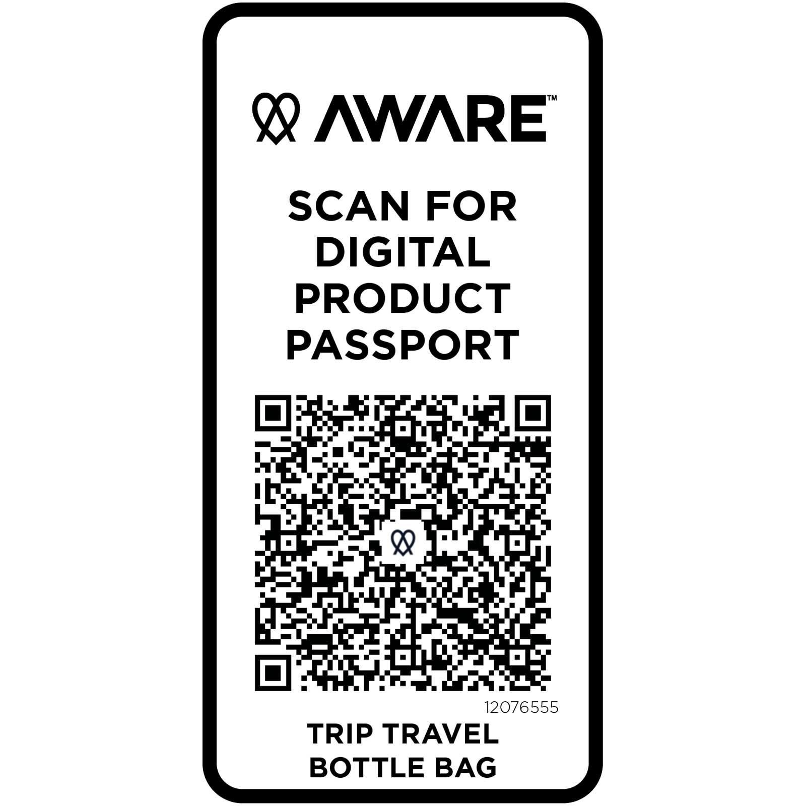 Sac porte-bouteille Trip Aware™ de 2 L en matériaux recyclés 21