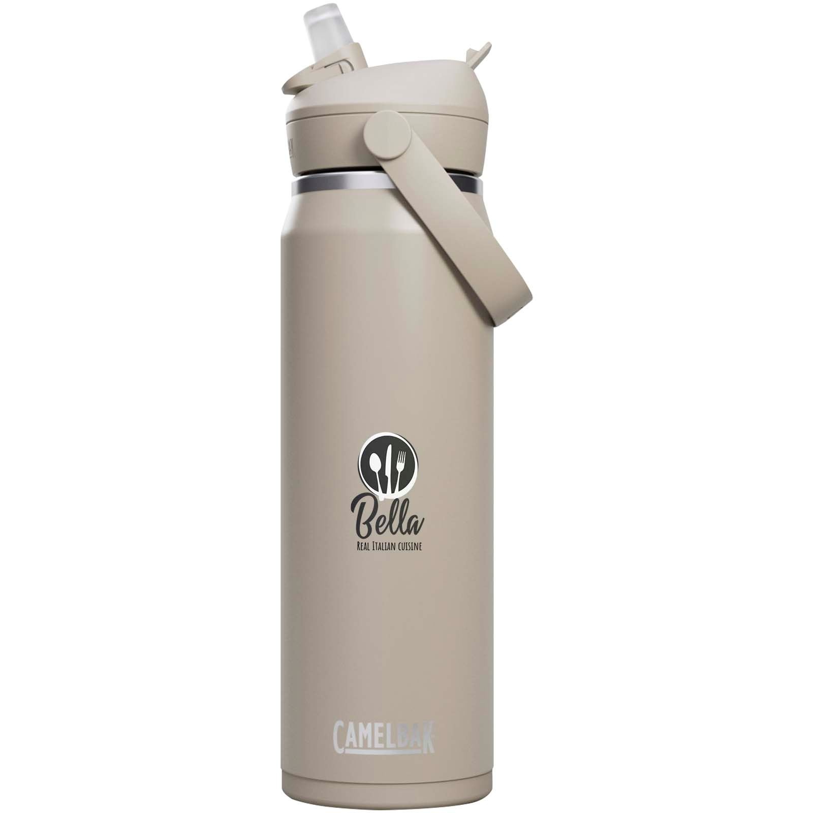 Bouteille d’eau en acier inoxydable de 740 ml avec paille à clapet Camelbak® Thrive Flip VSS 9