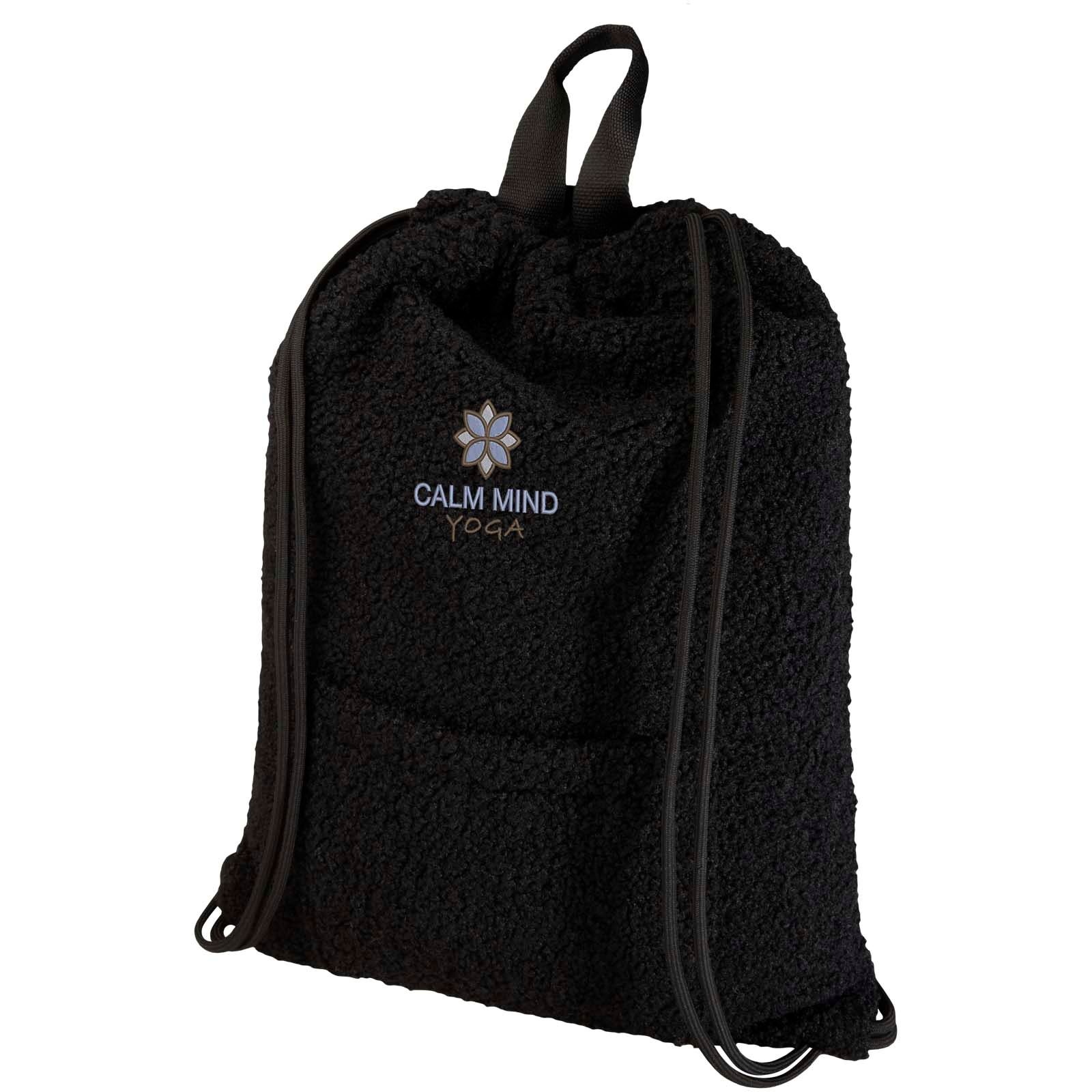 Sac à dos avec cordon sherpa recyclé GRS de 9 L Bear 6