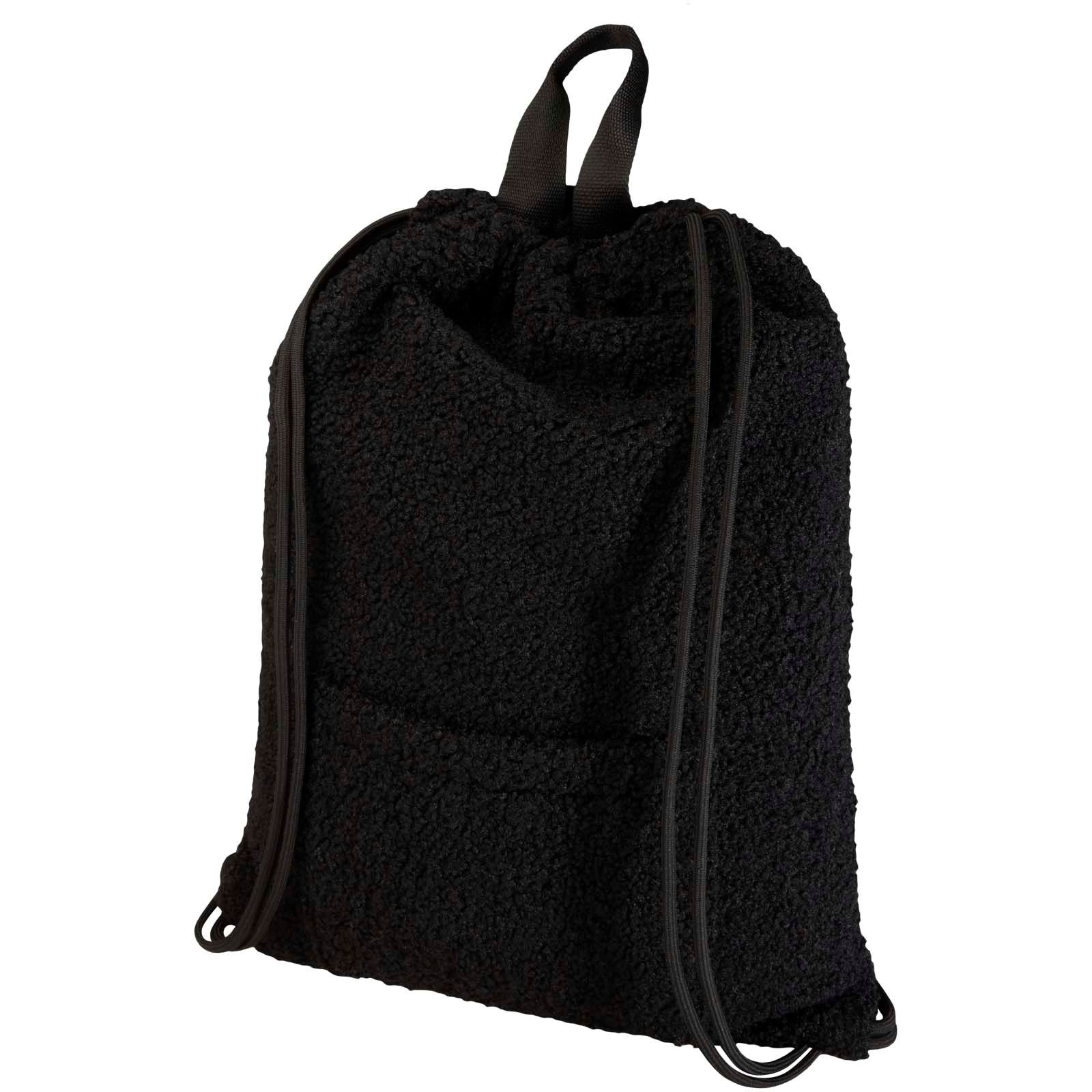 Sac à dos avec cordon sherpa recyclé GRS de 9 L Bear