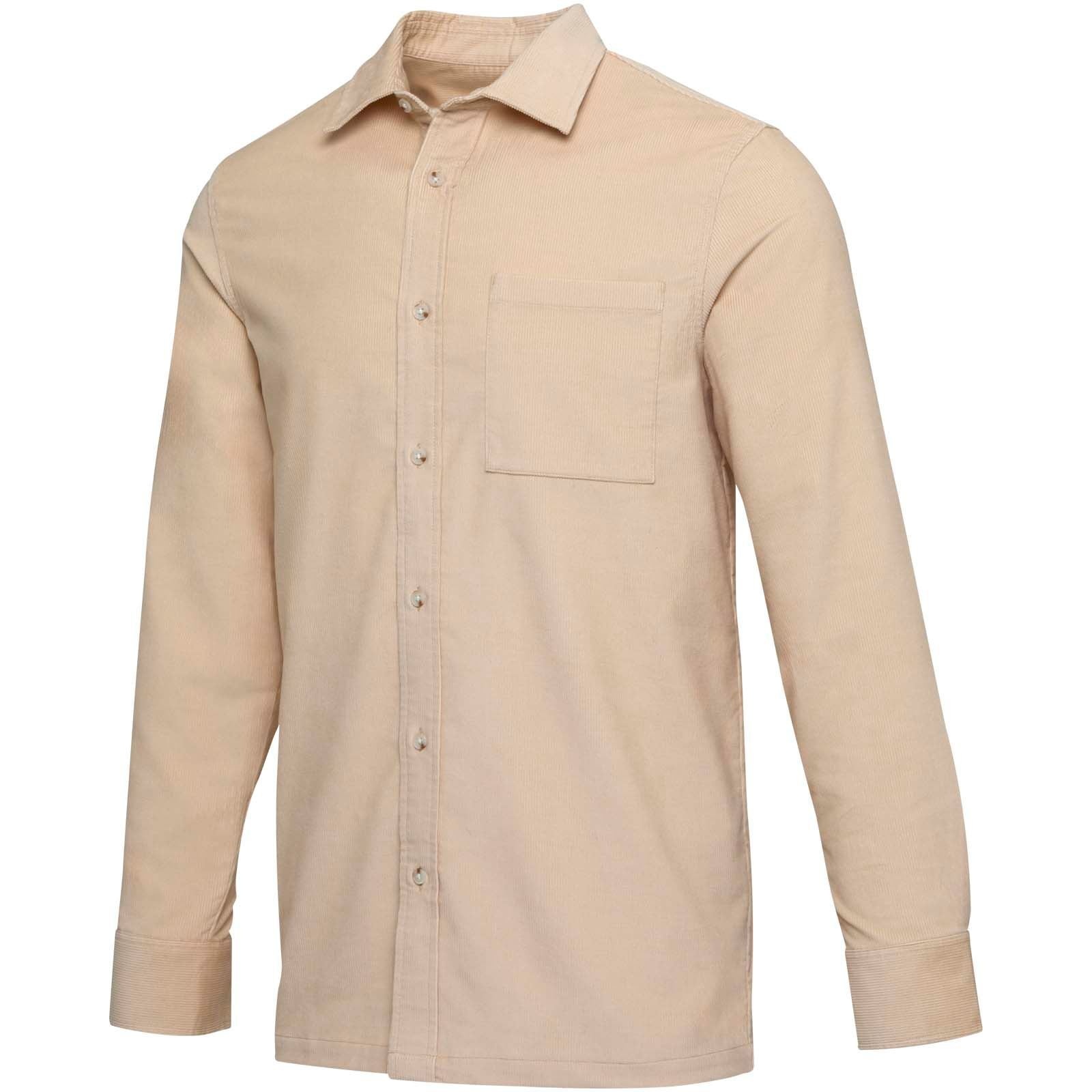 Chemise unisexe en velours côtelé Alum 3