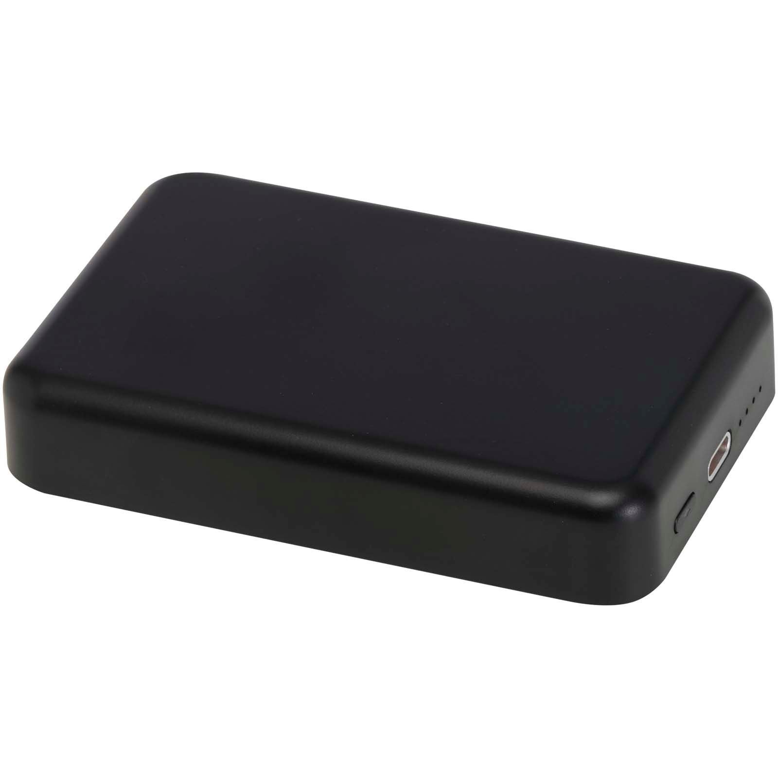Batterie de secours Acrab magnétique sans fil de 10 000 mAh et 15 W avec PD de 20 W - fabriquée en plastique recyclé 10