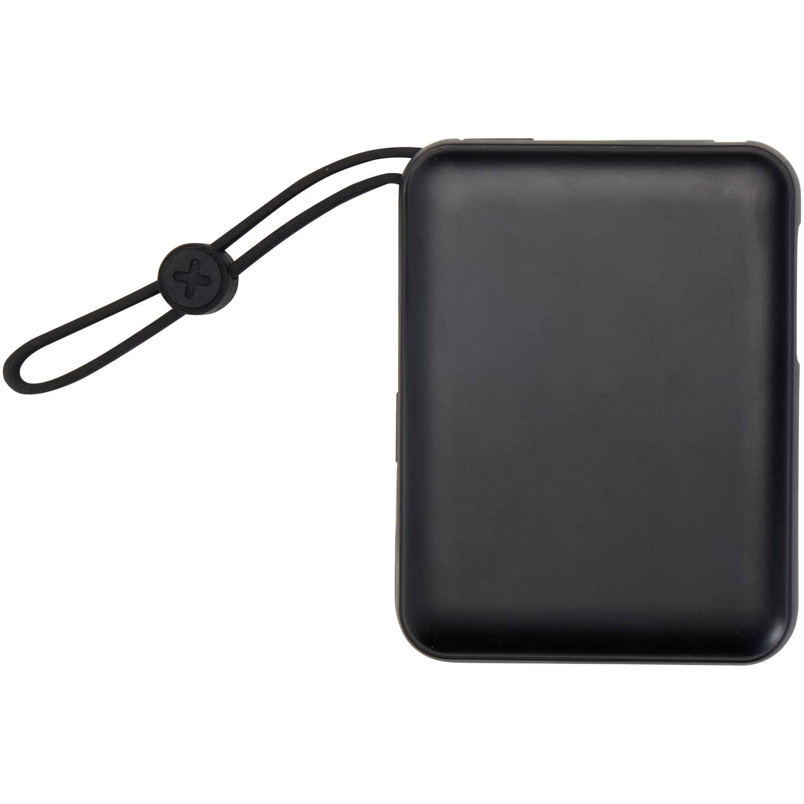 Batterie externe Acrux de 10 000 mAh et 35 W pour tablette avec câble Type-C intégré - fabriquée en plastique recyclé 4