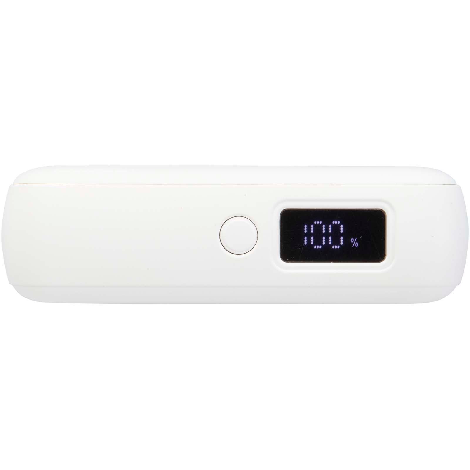 Batterie externe Acrux de 10 000 mAh et 35 W pour tablette avec câble Type-C intégré - fabriquée en plastique recyclé 13