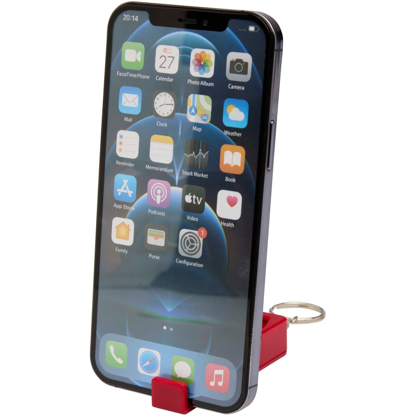 Support de téléphone Aggia avec jouet fidget en plastique recyclé 3