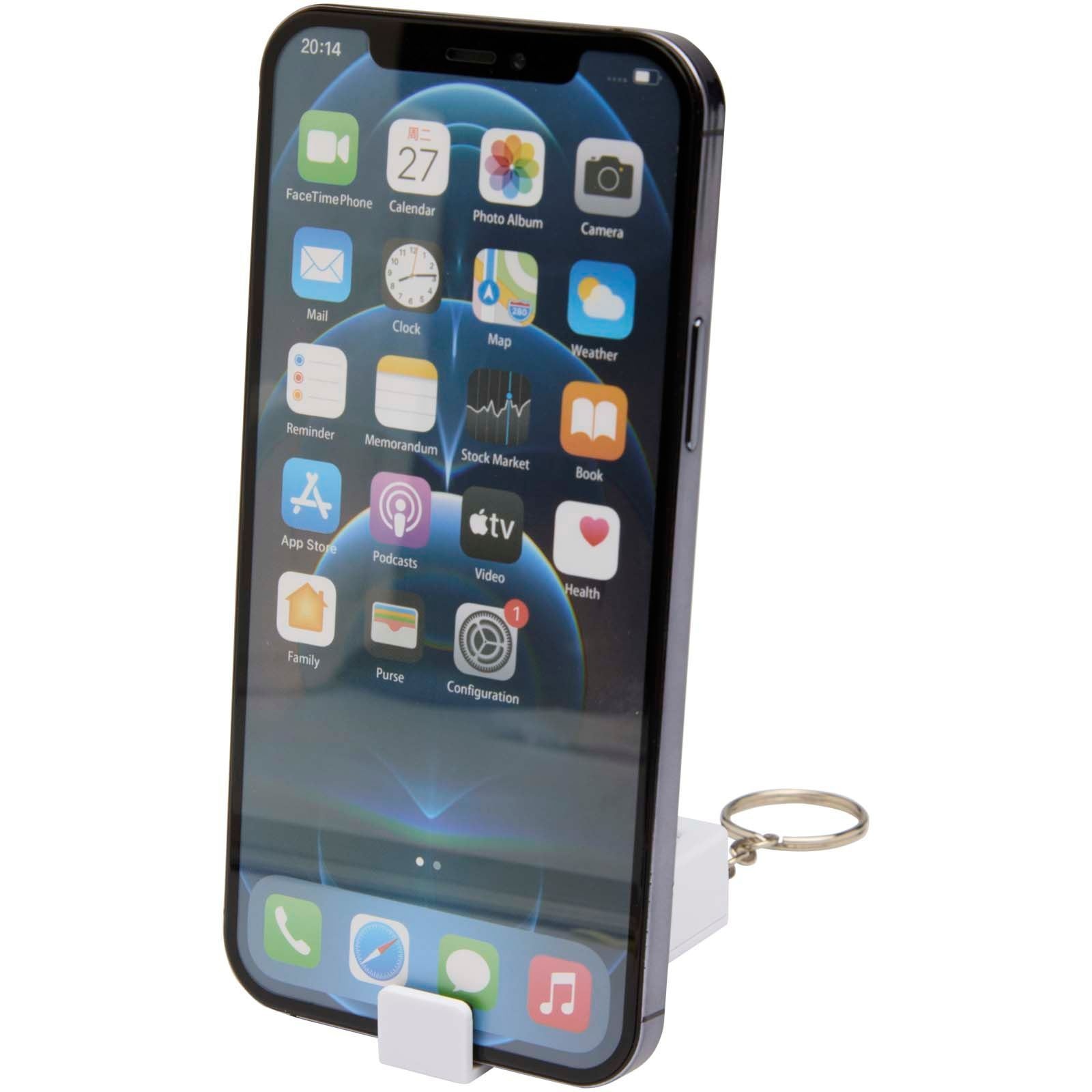 Support de téléphone Aggia avec jouet fidget en plastique recyclé 5