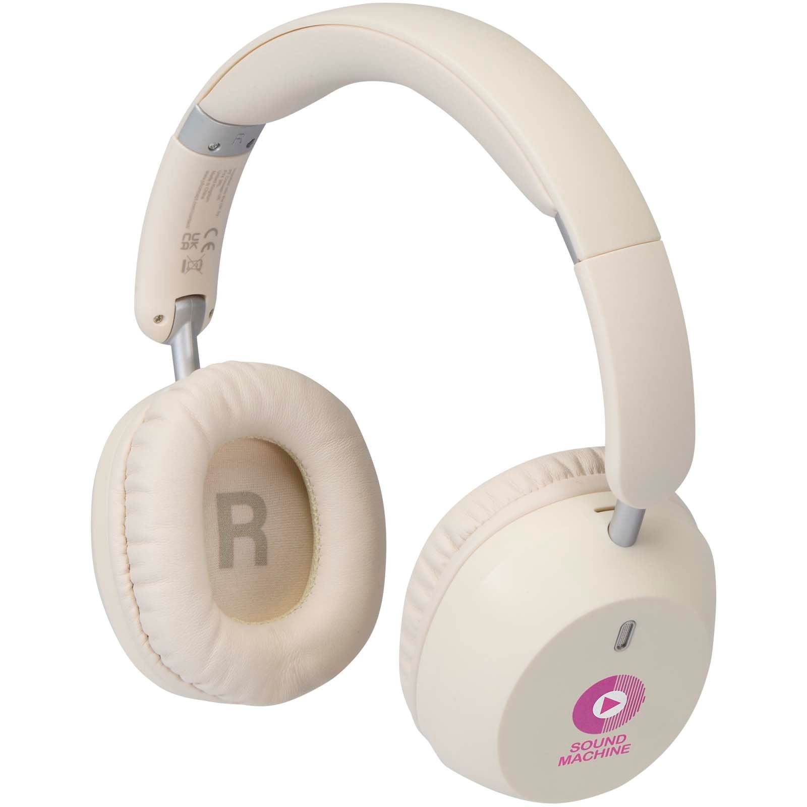 Casque supra-auriculaire Hoggar pliable ANC et ENC en plastique recyclé 7