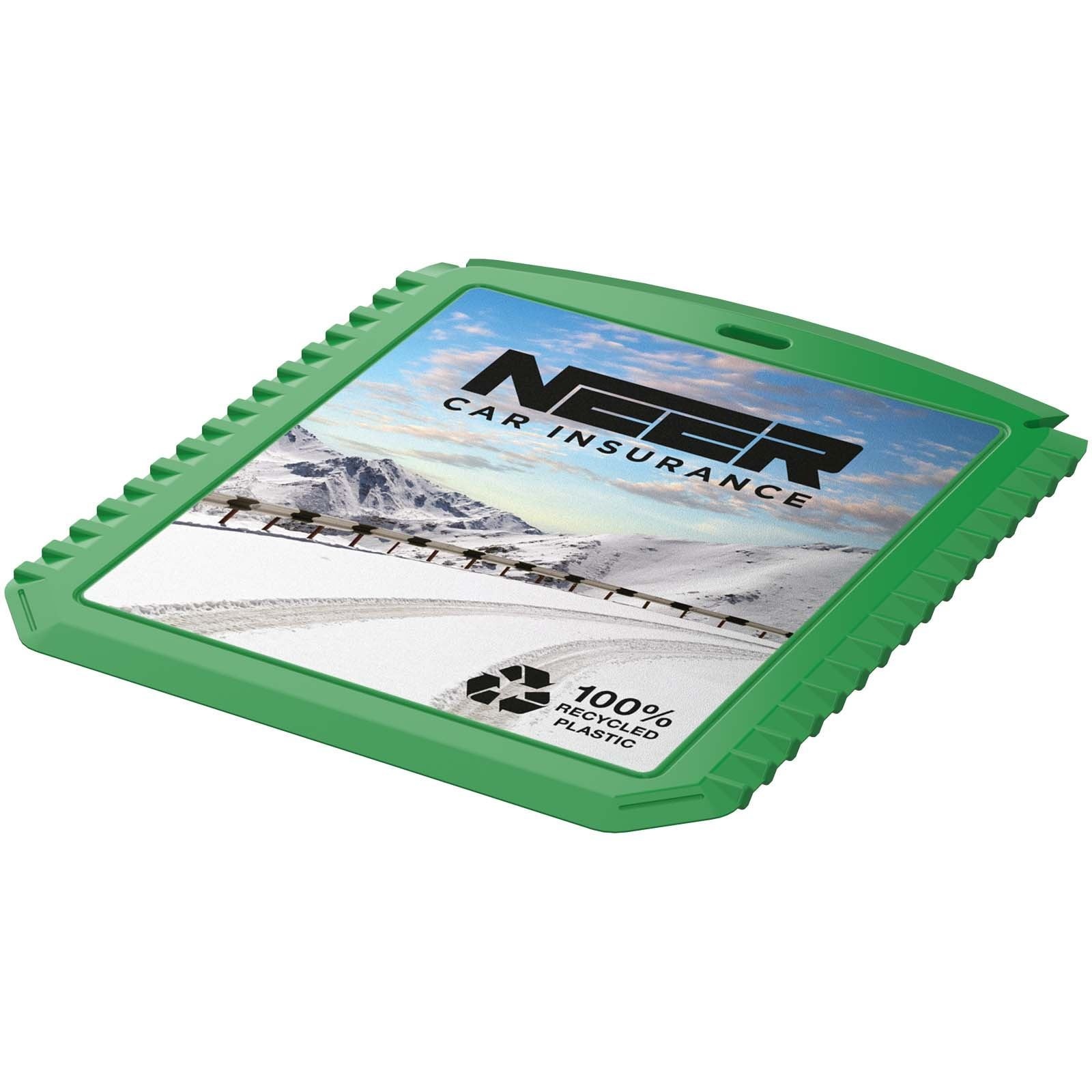 Grattoir à glace Thrym rectangulaire et en plastique recyclé 18