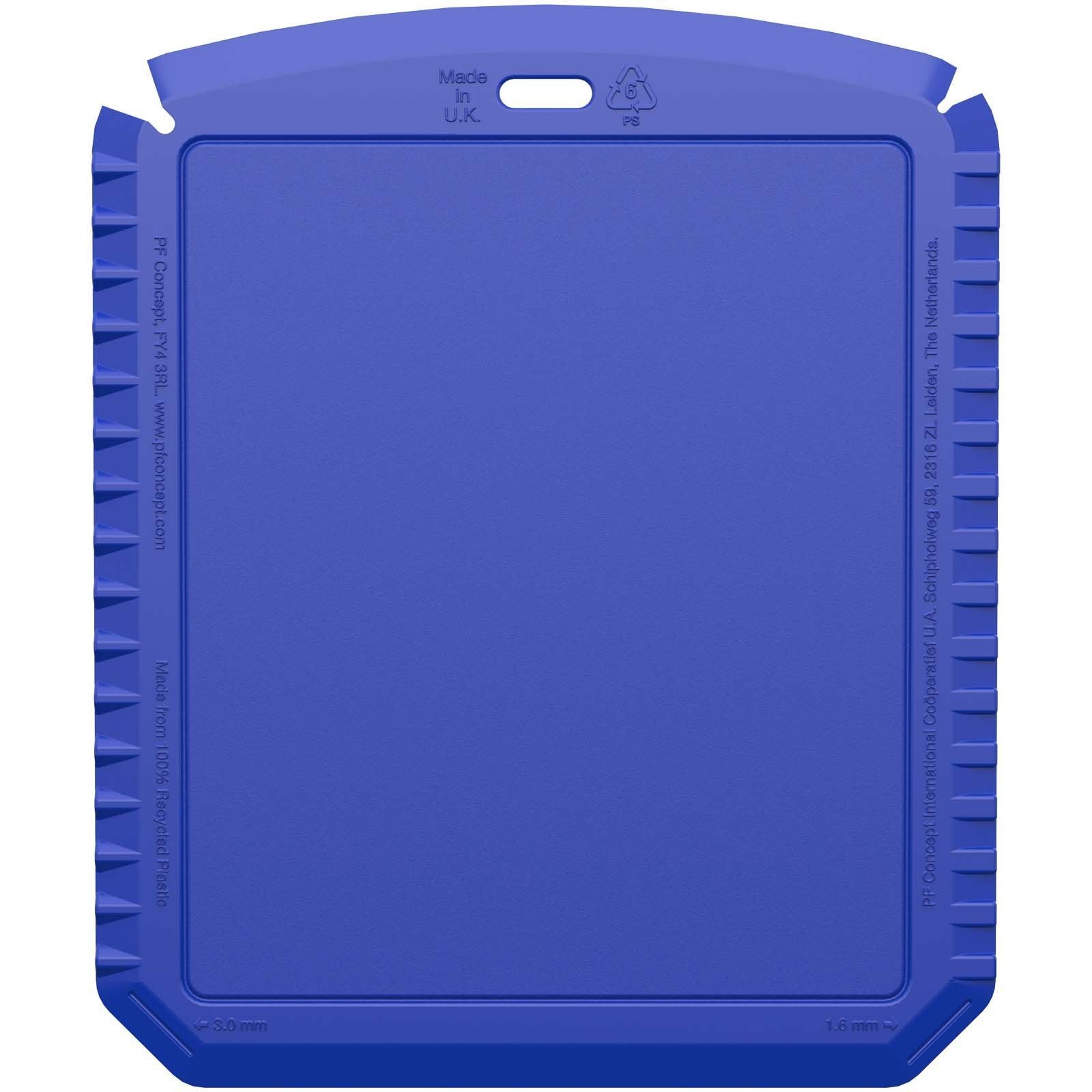 Grattoir à glace Thrym rectangulaire et en plastique recyclé 24