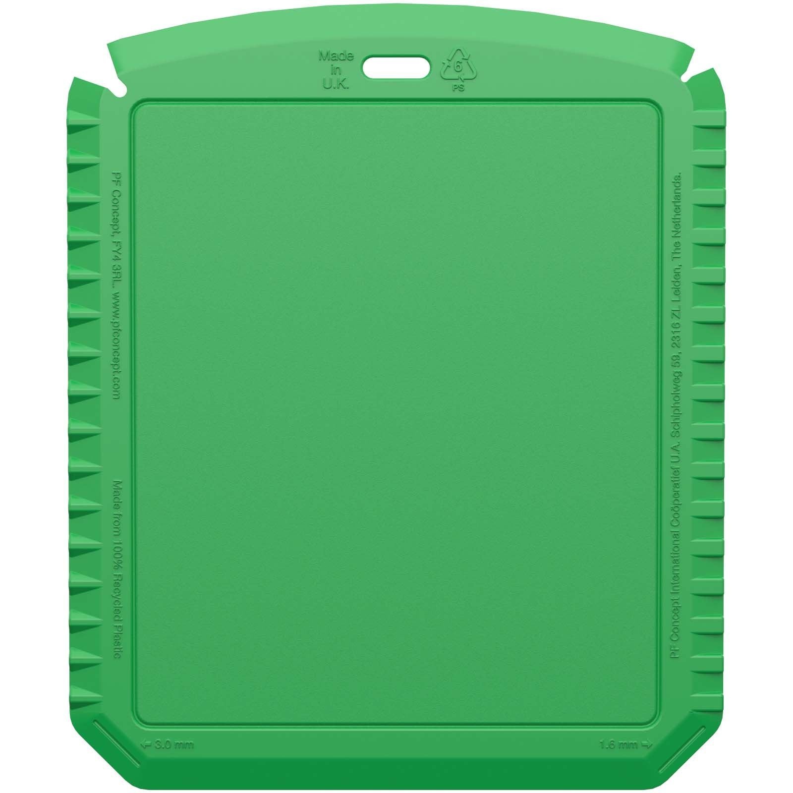 Grattoir à glace Thrym rectangulaire et en plastique recyclé 25