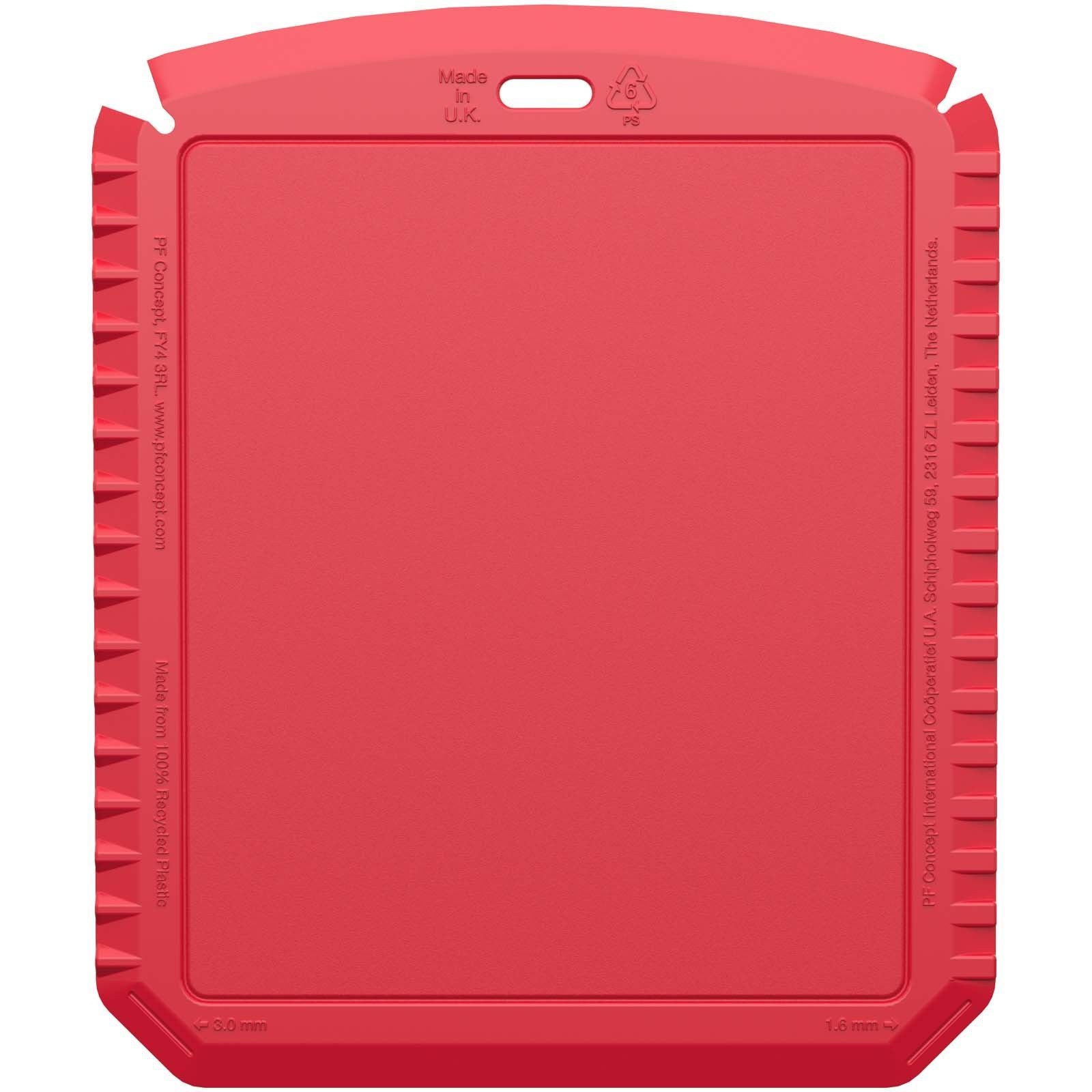 Grattoir à glace Thrym rectangulaire et en plastique recyclé 27