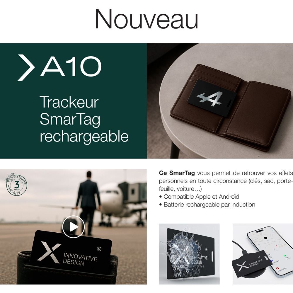 trackeur SmarTag rechargeable (Stock) 14