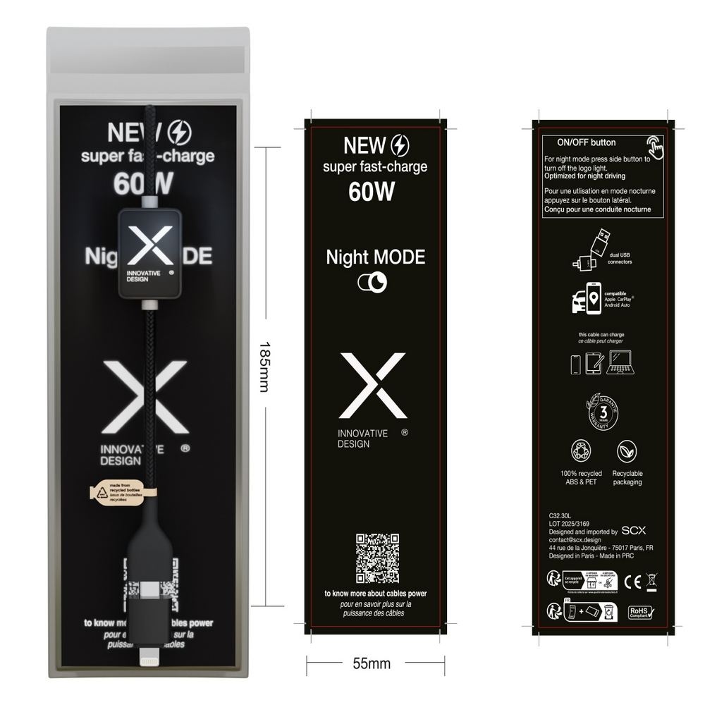 Night mode cable 60W (Import) 7