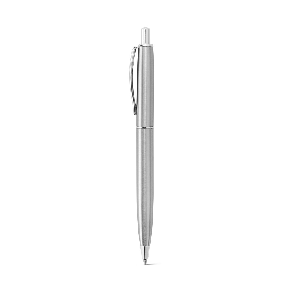 DOOLI. Stylo à bille en acier inoxydable (53 % recyclé), avec corps brillant 5
