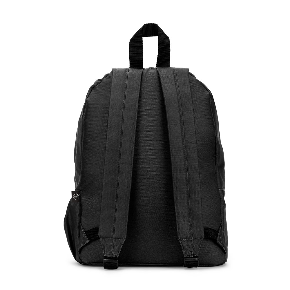 ROSARIO. Sac à dos classique au design intemporel en polyester recyclé 600D 8