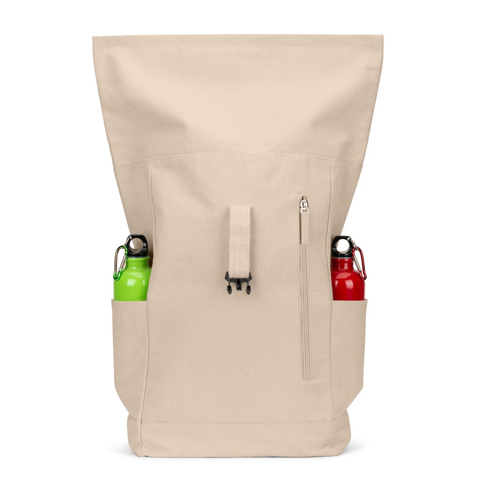 SAINT. Sac à dos à enroulement en coton recyclé et polyester recyclé (380 g/m²) 17