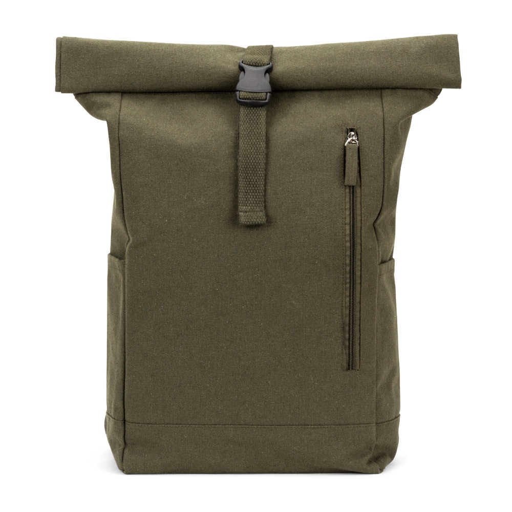 SAINT. Sac à dos à enroulement en coton recyclé et polyester recyclé (380 g/m²) 8