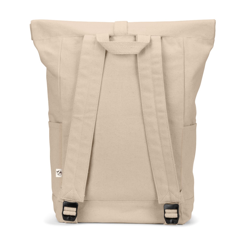 SAINT. Sac à dos à enroulement en coton recyclé et polyester recyclé (380 g/m²) 13