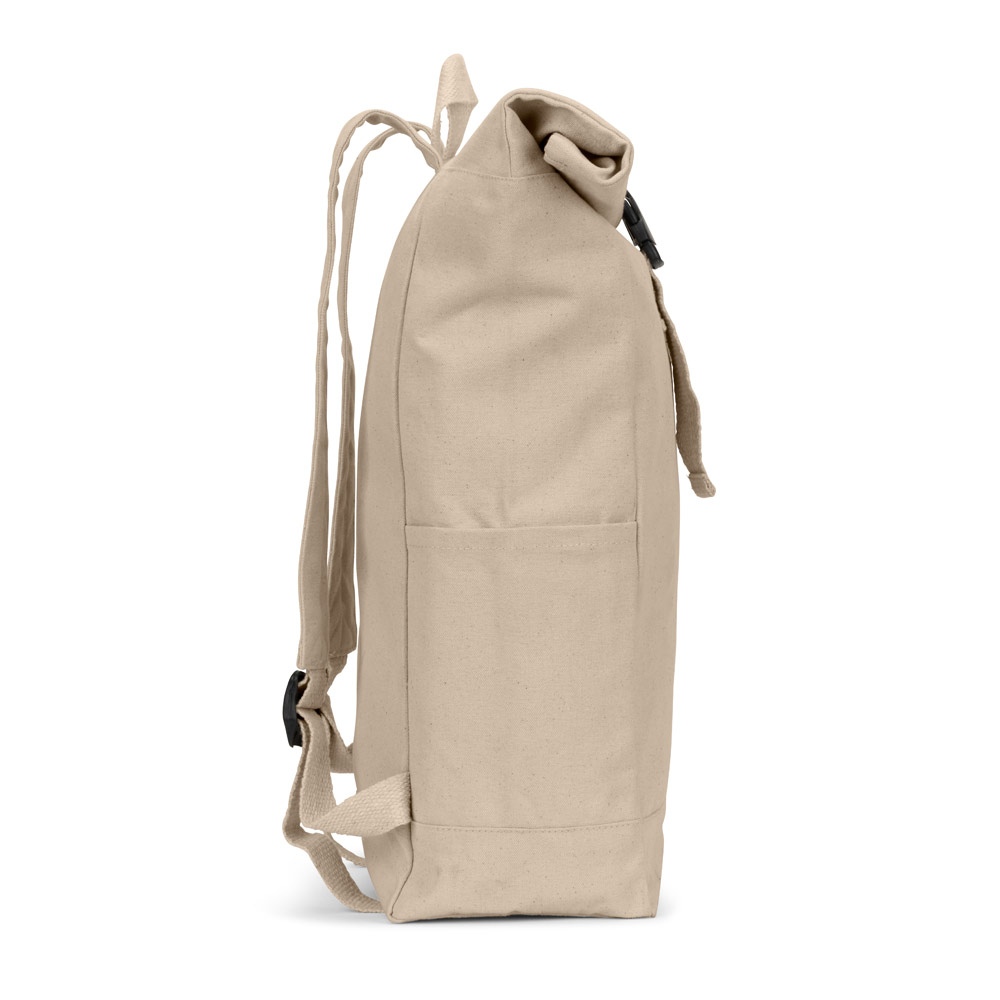 SAINT. Sac à dos à enroulement en coton recyclé et polyester recyclé (380 g/m²) 14