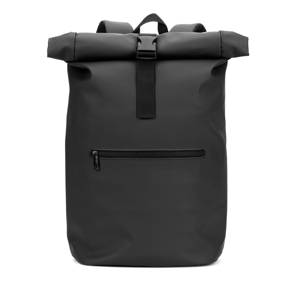 PORTLAND. Sac à dos à enroulement en PU avec poche pour ordinateur portable 16 pouces 5