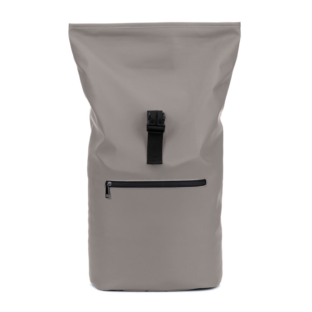 PORTLAND. Sac à dos à enroulement en PU avec poche pour ordinateur portable 16 pouces 16