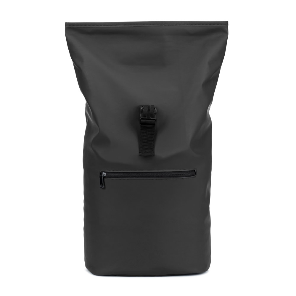 PORTLAND. Sac à dos à enroulement en PU avec poche pour ordinateur portable 16 pouces 7
