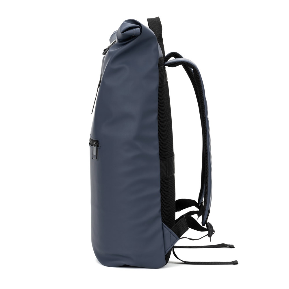 PORTLAND. Sac à dos à enroulement en PU avec poche pour ordinateur portable 16 pouces 11