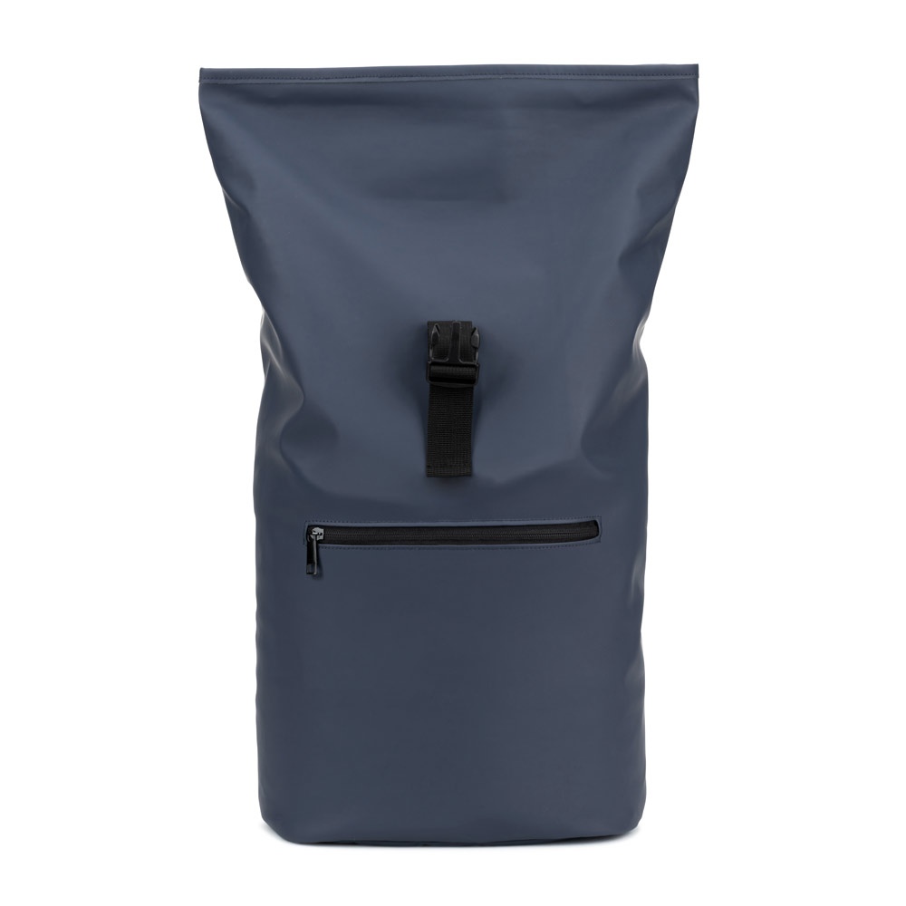 PORTLAND. Sac à dos à enroulement en PU avec poche pour ordinateur portable 16 pouces 13