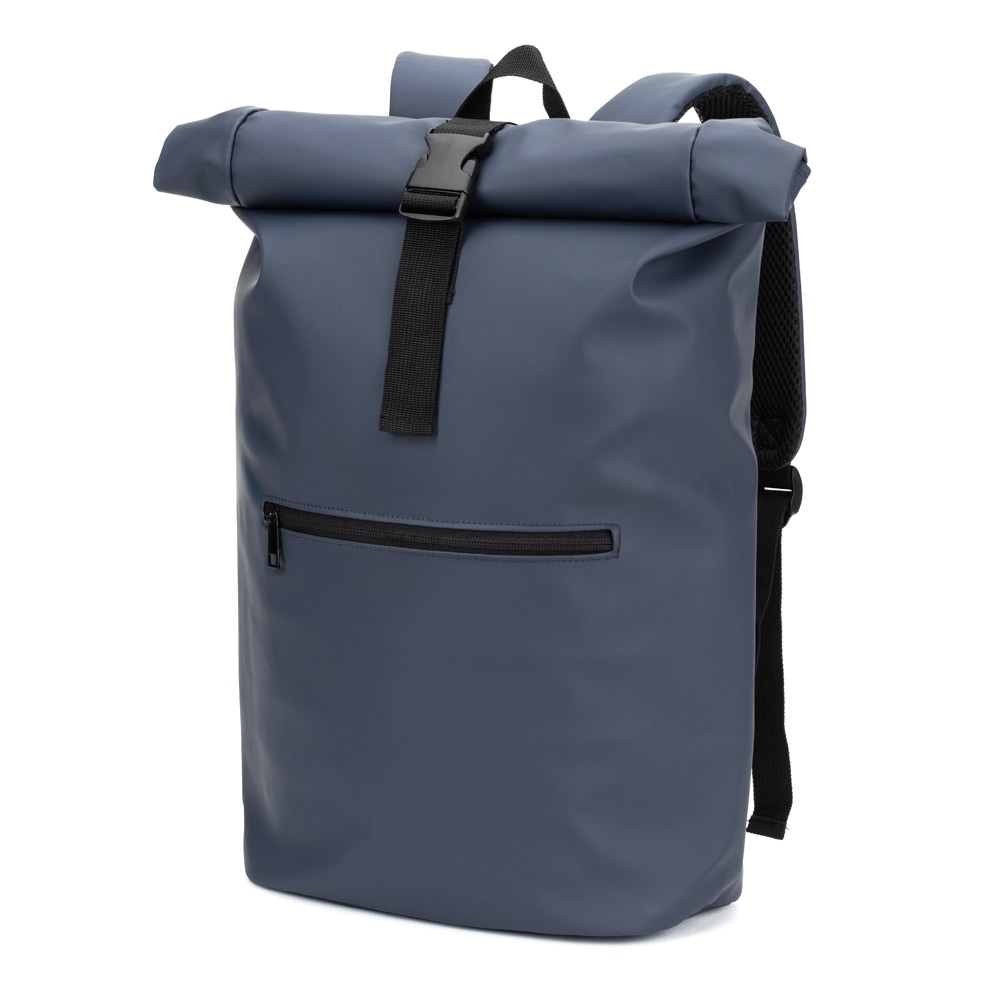 PORTLAND. Sac à dos à enroulement en PU avec poche pour ordinateur portable 16 pouces 3