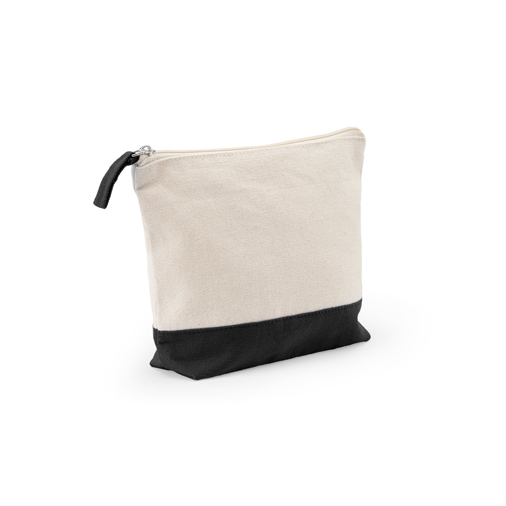 DAPHNE. Trousse à cosmétiques 100 % coton (340 g/m²) bicolore 2