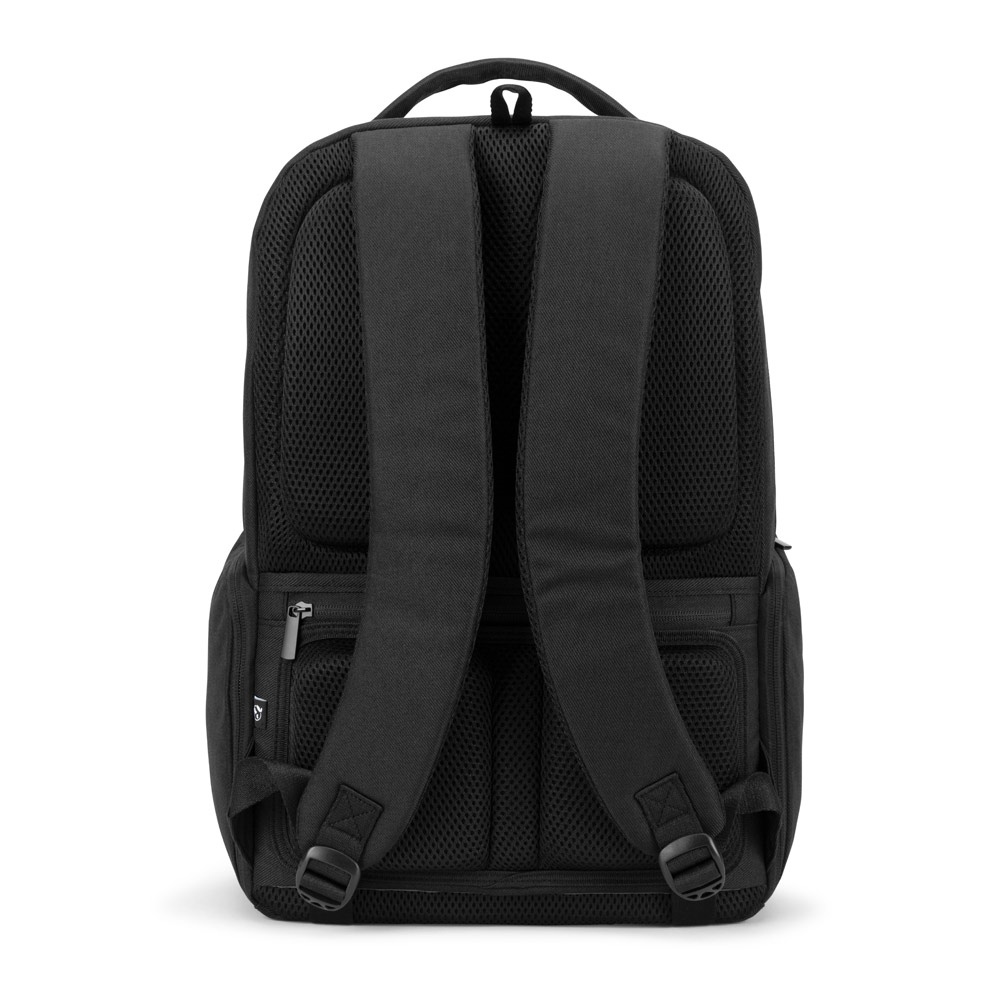 COPENHAGEN. Sac à dos en sergé recyclé et déperlant avec deux grandes poches avant 17'3" 5