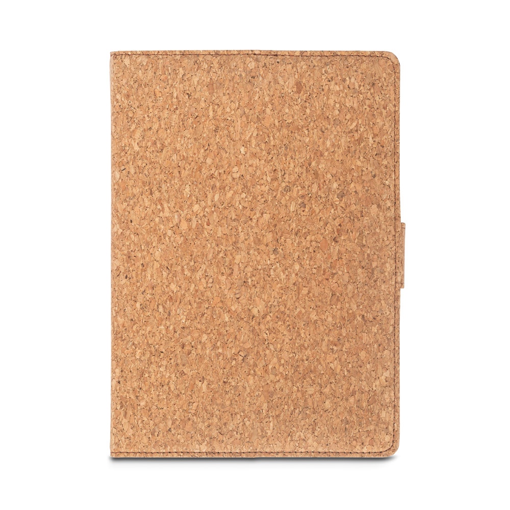 FIELDING. Classeur A5 en liège et polyester recyclé (100 % rPET) avec bloc-notes amovible 5