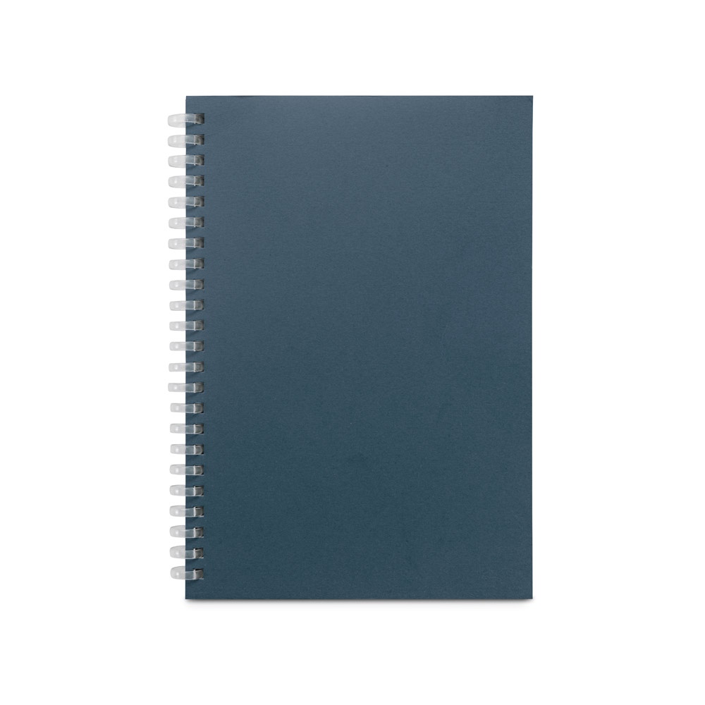 SCHILLER. Bloc-notes A5 avec couverture souple, fabriqué à partir de papier 100 % recyclé 10