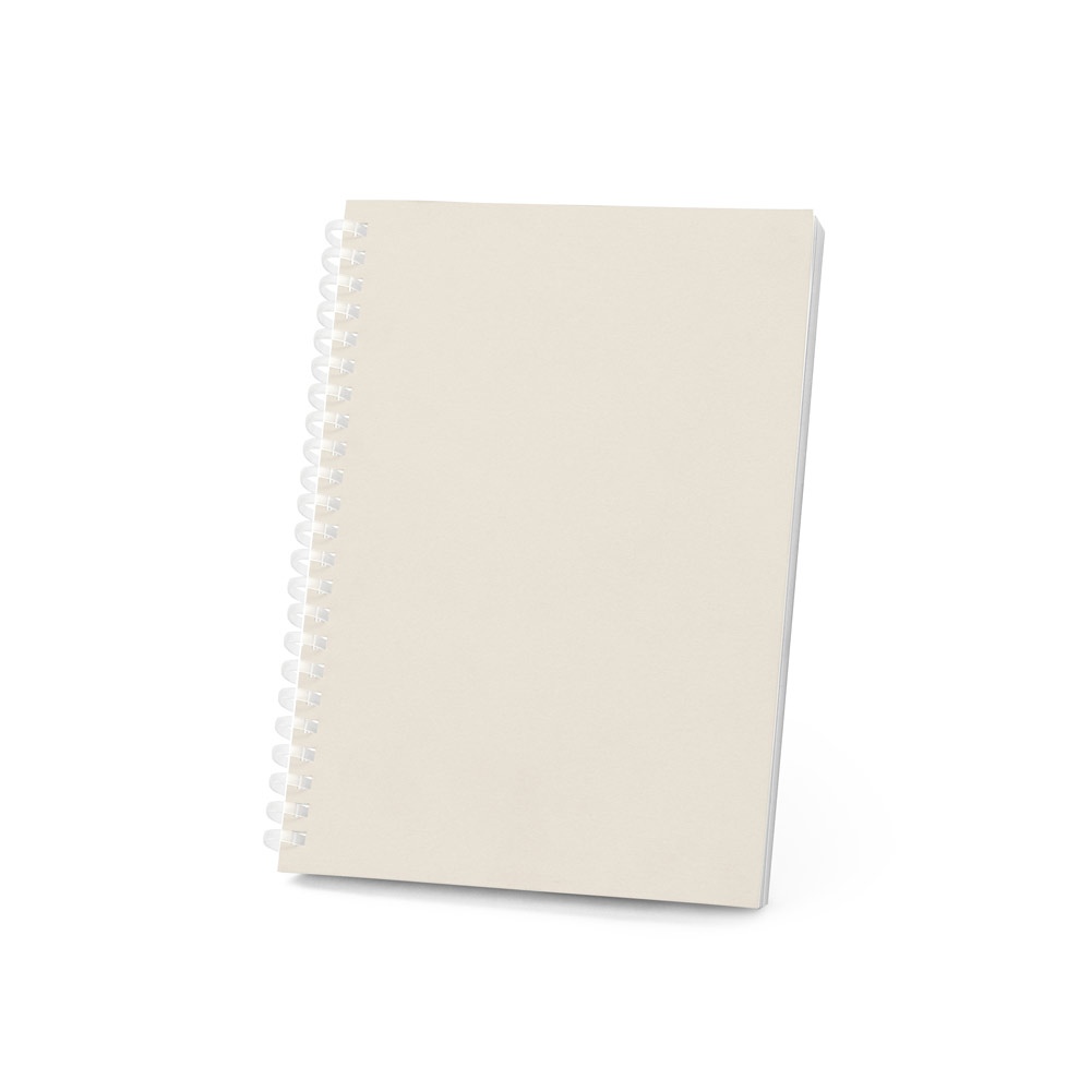 SCHILLER. Bloc-notes A5 avec couverture souple, fabriqué à partir de papier 100 % recyclé 5