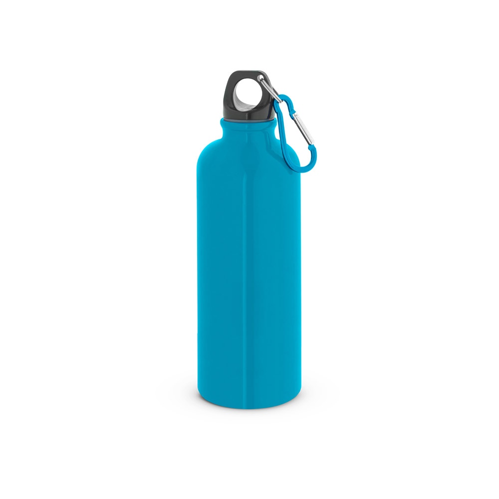 KELCE. Bouteille en acier inoxydable à simple paroi avec mousqueton 550 ml 7