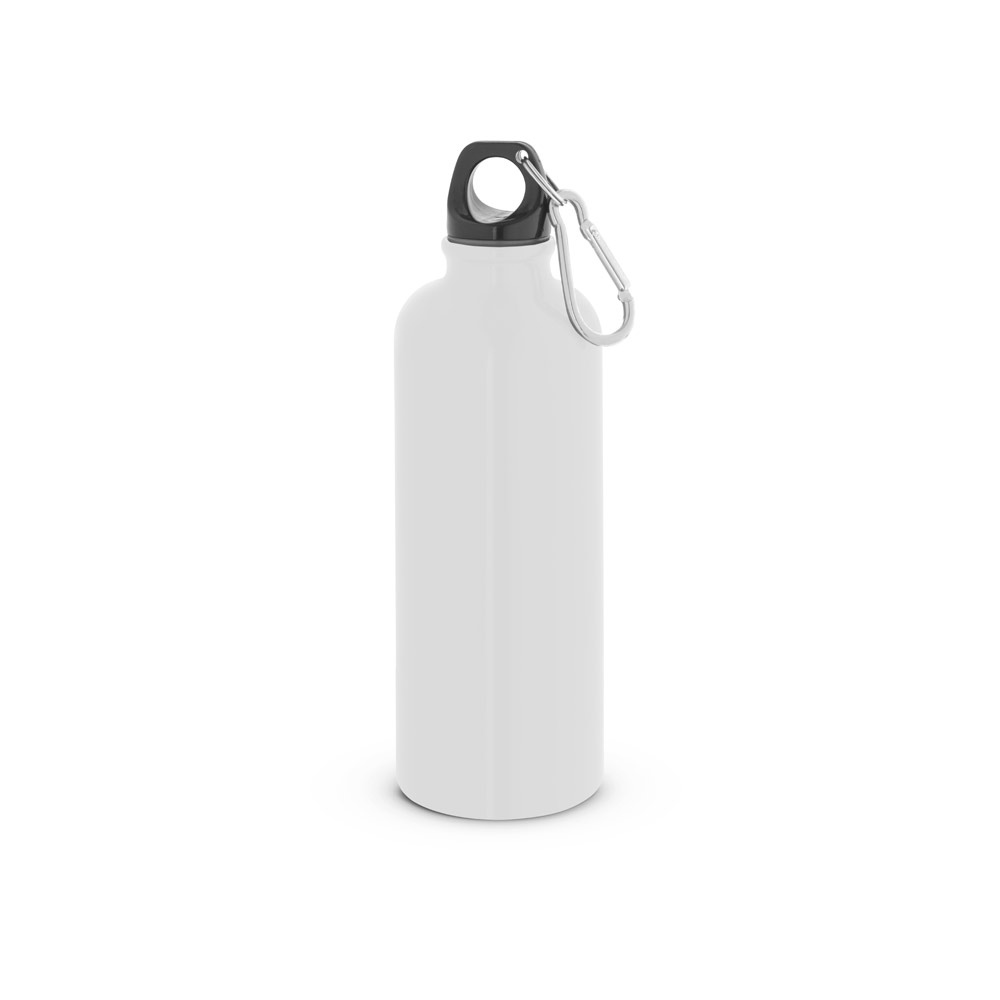 KELCE. Bouteille en acier inoxydable à simple paroi avec mousqueton 550 ml 5