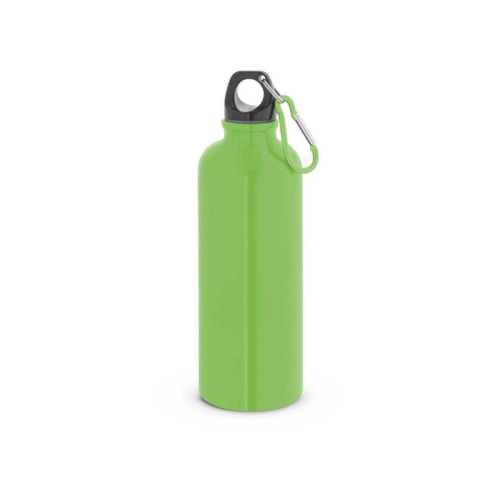 KELCE. Bouteille en acier inoxydable à simple paroi avec mousqueton 550 ml 6