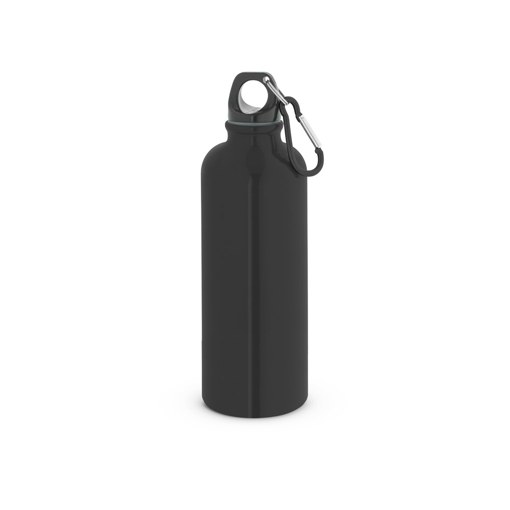 KELCE. Bouteille en acier inoxydable à simple paroi avec mousqueton 550 ml 2
