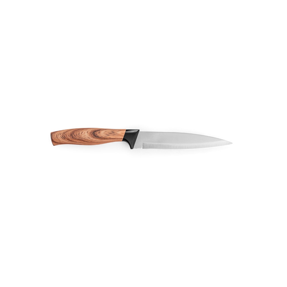 BAHARAT. Lot de 3 couteaux de cuisine avec lame en acier inoxydable et manche ergonomique 6